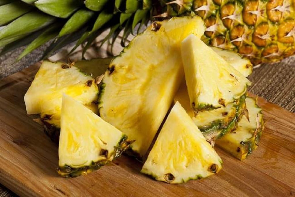 Manfaat buah nanas.