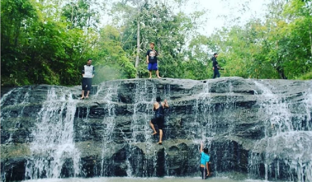 Pintu Langit Waterfall, Feel The Sensation