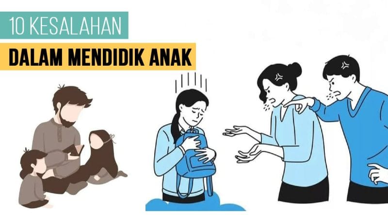 10 Kesalahan dalam Mendidik Anak dan ini Cara Mendidik Anak Menurut Ajaran Islam