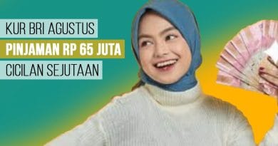 KUR BRI Agustus 2023 Pinjaman Rp65.000.000 Cicilan Sejutaan