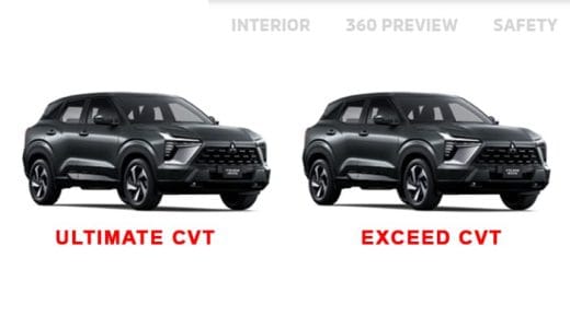 Perbandingan Varian Ultimate dan Exceed, Harga Resmi Mitsubishi XForce 2023.