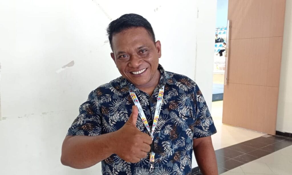 Wakil Ketua Umum Bidang Binpres KONI Provinsi Bengkulu, Kosmas Manik.