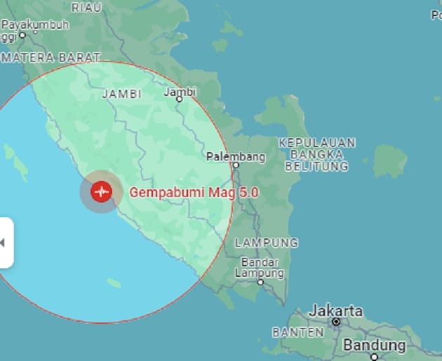 Bengkulu Digoyang Gempa M5,0, Simak Penjelasan Lengkap BMKG