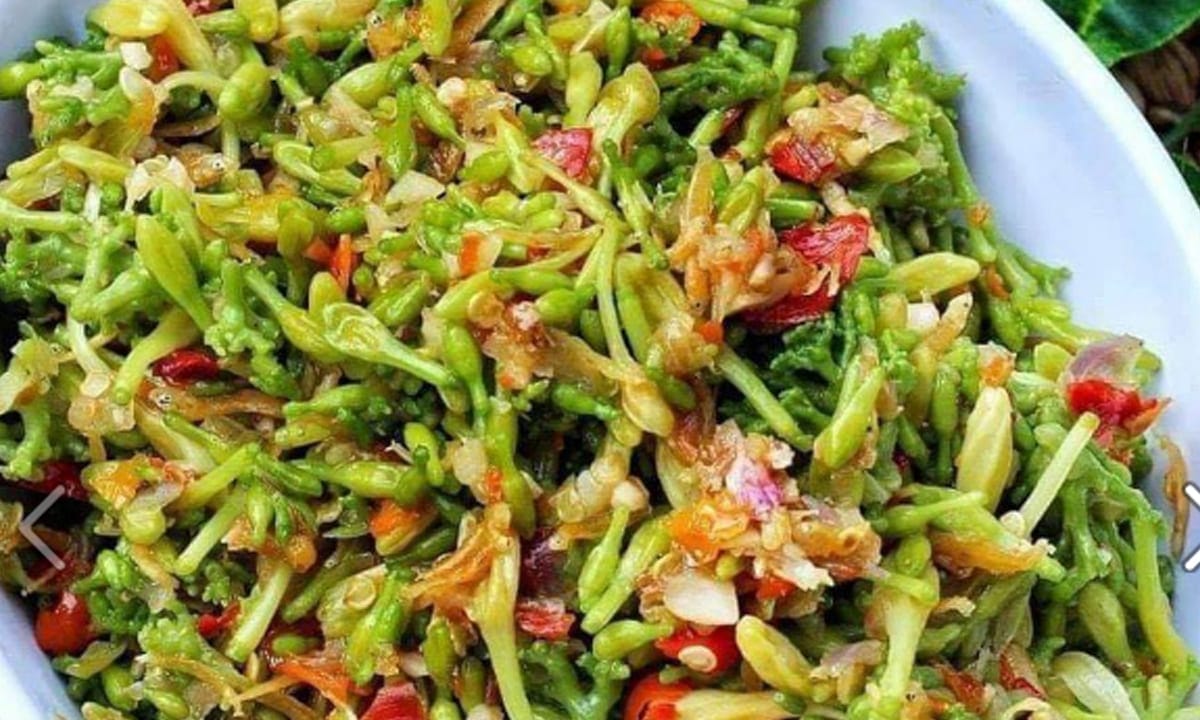 Tumis Bunga Pepaya.