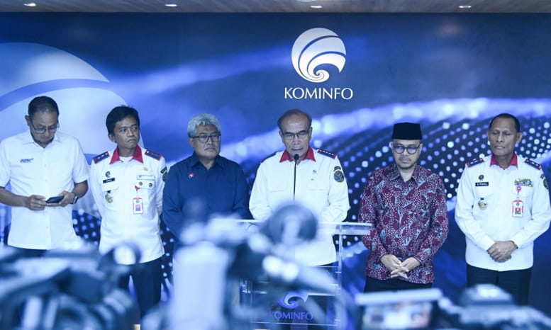 BSSN RI saat memberikan keterangan pers telah berhasil mengidentifikasi serangan hacker pada Server Pusat Data Nasional Sementara.