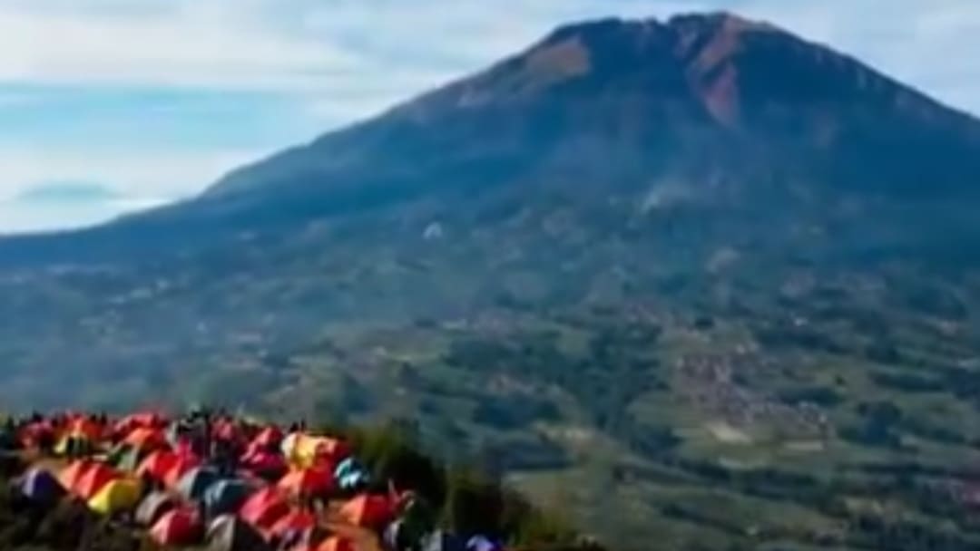 Lokasi Peremahan Gunung Andong.