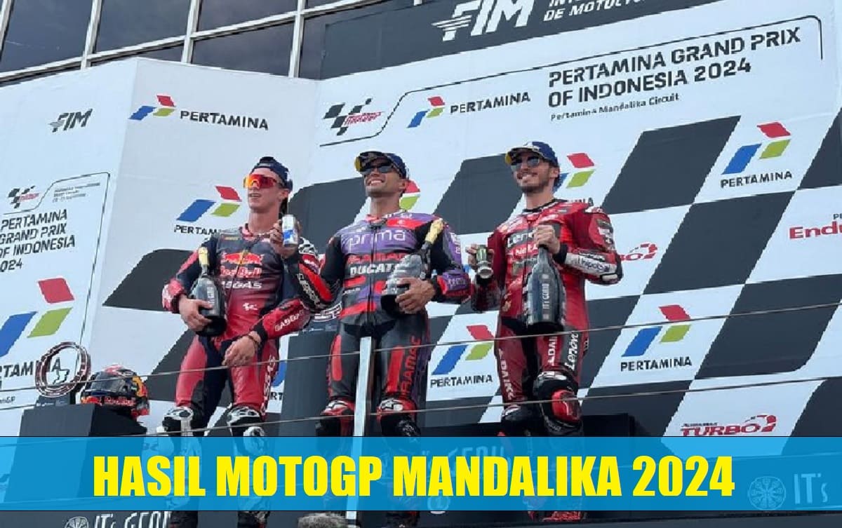Jorge Martin Dominasi MotoGP Mandalika 2024