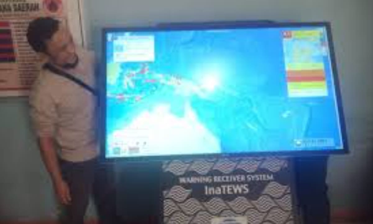 BPBD Kepahiang Deteksi Dini Bencana dengan Warning Receiver System