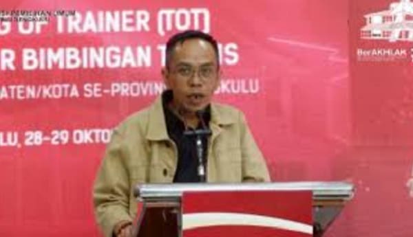 Ketua KPU Provinsi Bengkulu, Rusman Sudarsono. Pilkada Bengkulu saat ini terdapat 2 gugatan paslon di MK - Ngenelo.net - Ist