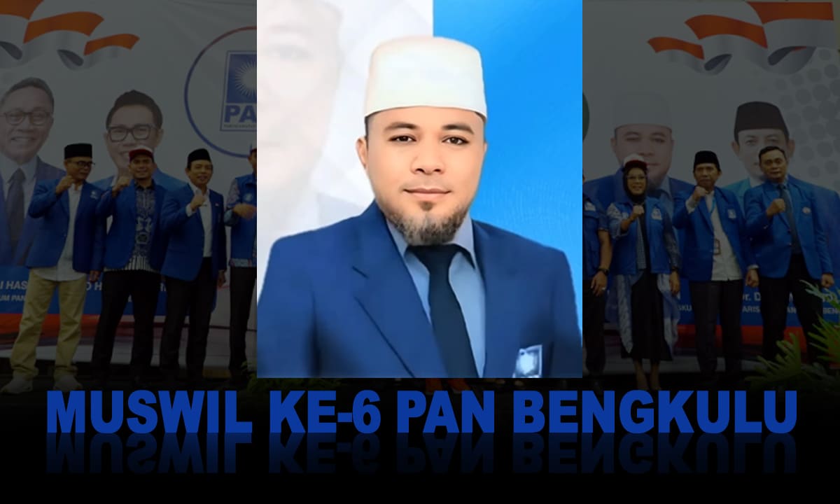 Helmi Hasan kembali terpilih sebagai Ketua DPW PAN Bengkulu dalam Muswil ke-6 - Ngenelo.net