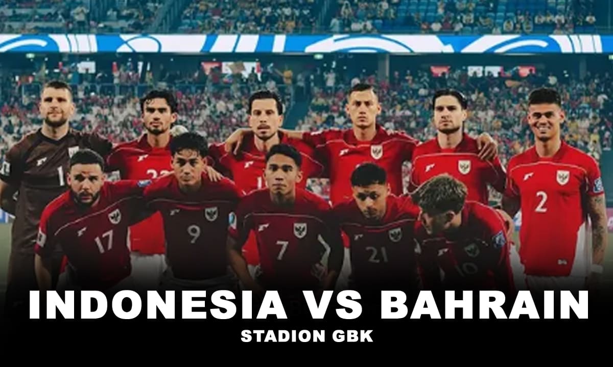 Timnas Indonesia Bungkam Bahrain 1-0 di stadion GBK
