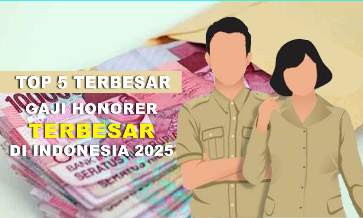 Gaji Honorer Terbesar di Indonesia 2025.