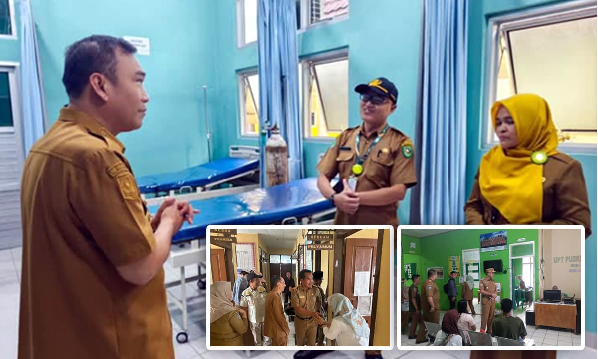 Pemda Kepahiang Sidak Hari Pertama Masuk Kerja Usai Cuti Bersama Hari Raya Idul Fitri 2025.