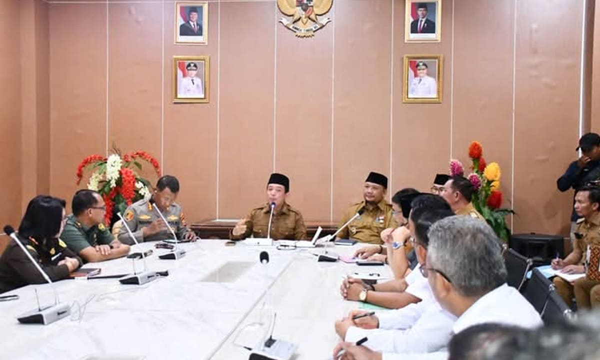 Walikota Bengkulu, Dedy Wahyudi mendapat dukungan Forkopimda untuk Penataan Pantai Panjang Bengkulu.