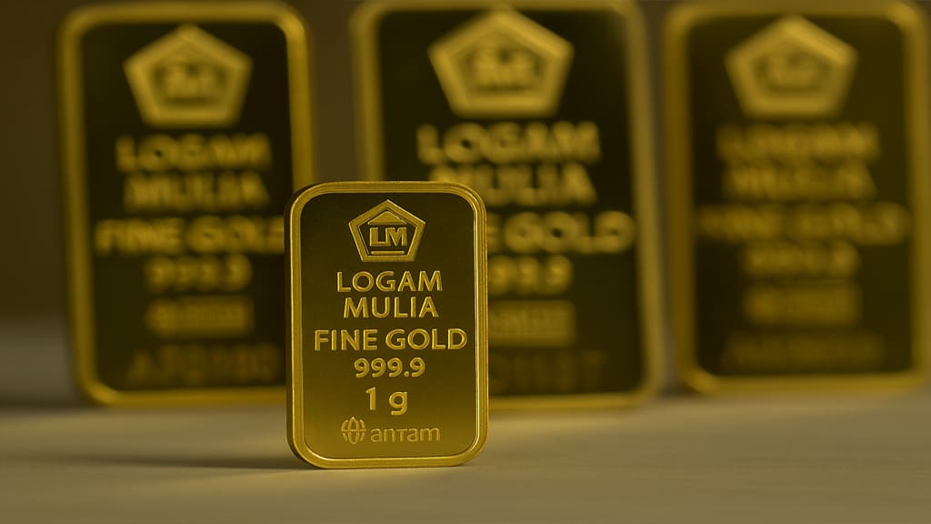 Harga Logam Mulia Antam Turun Rp 12.000, Sabtu 31 Mei 2025.