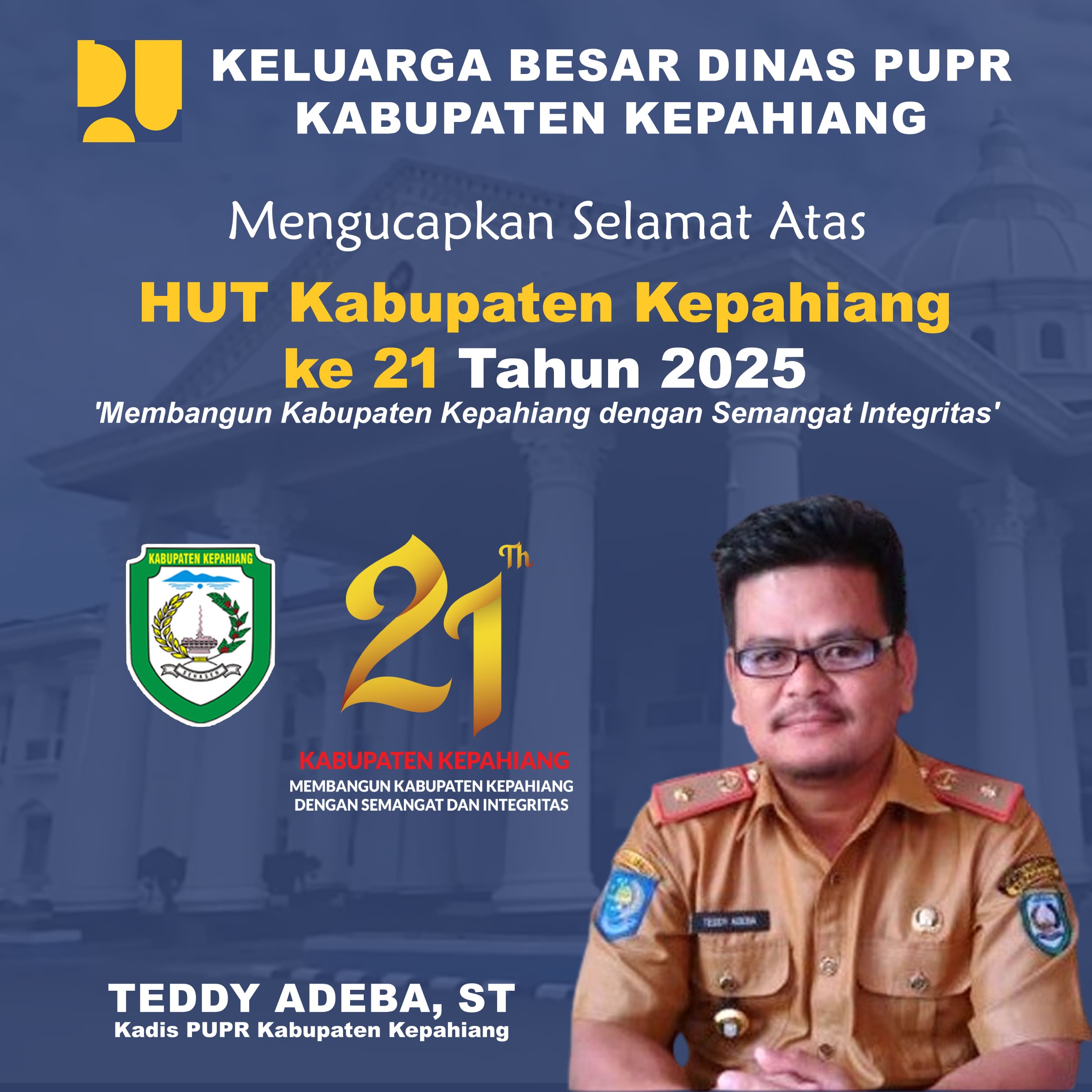 HUT Kabupaten Kepahiang ke 21 Tahun 2025