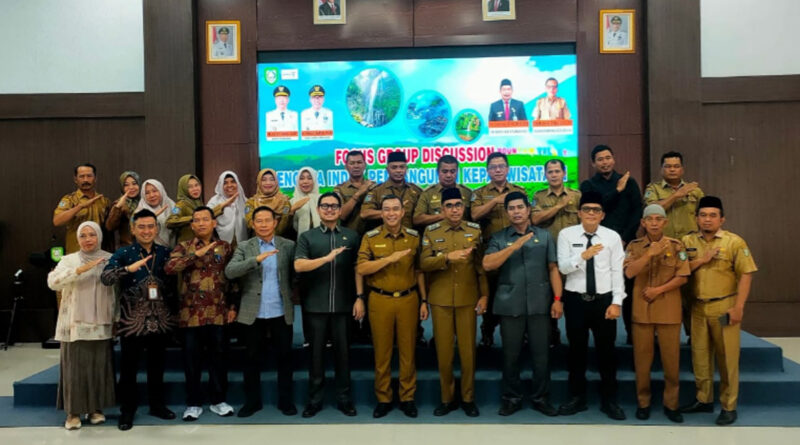 DPRD Kepahiang dukung pembentukan Badan Promosi dan Penyusunan Kalender Event dalam FGD Riparkab 2025.