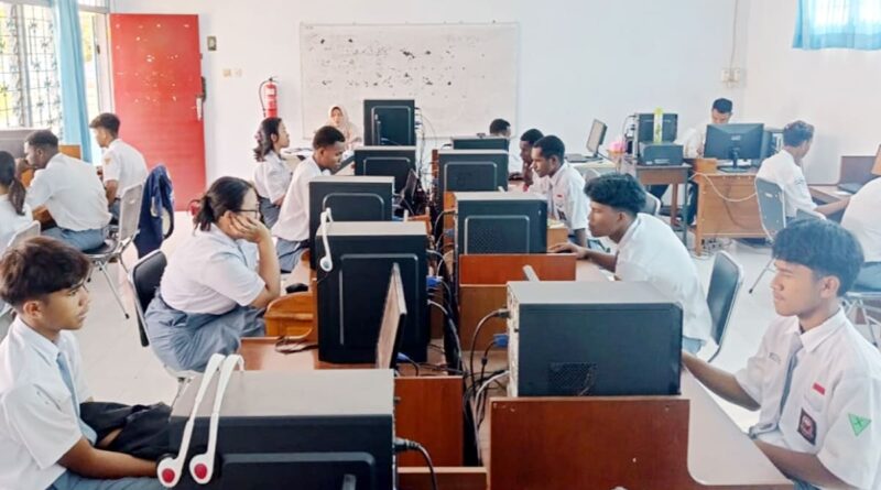 Jadwal ANBK 2025 resmi dirilis. Tampak anak SMA Katolik Yos Sudarso Batu saat Mengikuti ANBK 2024.Foto: Dok SMA Katolik Yos Sudarso Batu - Ngenelo.net