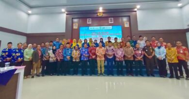 Ketua DPRD Kabupaten Kepahiang, Gregory Dayefiandro, S.E., M.Sc., bersama anggota Komisi III DPRD, Anudin, S.Sos., menghadiri HLM PPDD dan Rakor Evaluasi PAD Semester I 2025.