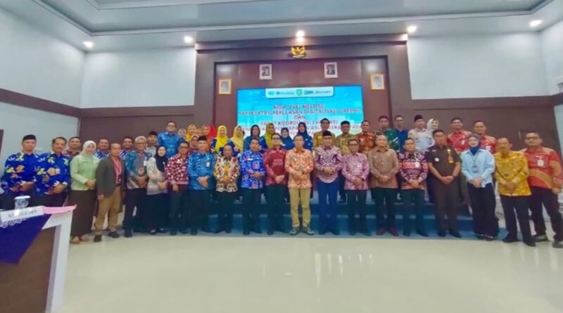 Ketua DPRD Kabupaten Kepahiang, Gregory Dayefiandro, S.E., M.Sc., bersama anggota Komisi III DPRD, Anudin, S.Sos., menghadiri HLM PPDD dan Rakor Evaluasi PAD Semester I 2025.