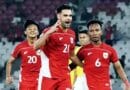 Skor Indonesia vs Brunei menang telak 8-0 pada pertandingan perdana Piala AFF 2025. Jens Raven menjadi bintang utama dengan mencetak enam gol.