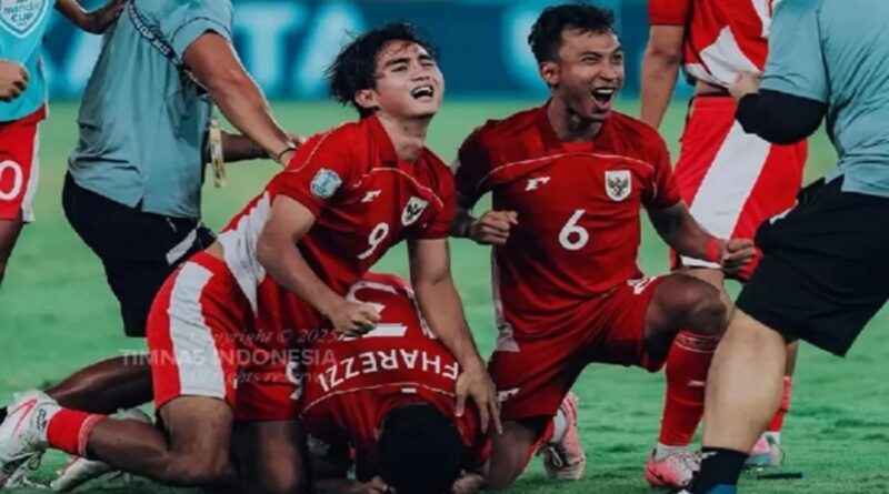 Timnas U-23 Indonesia memastikan diri lolos ke Final Piala AFF U-23 2025 setelah mengalahkan Thailand lewat adu pinalti. Foto: IG Timnas