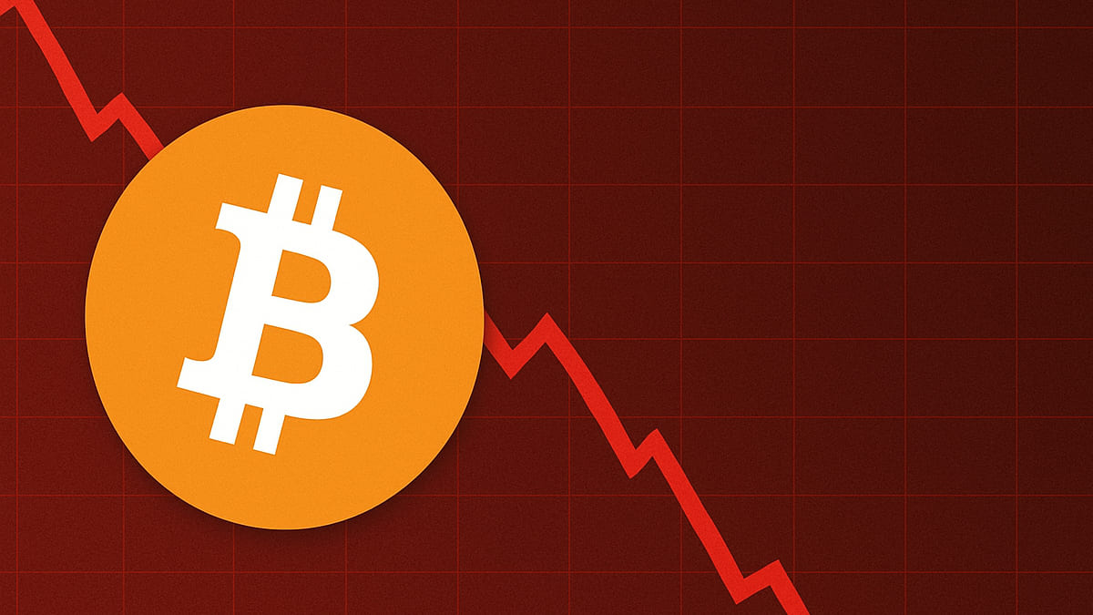 Harga Bitcoin anjlok dalam 24 jam terakhir.