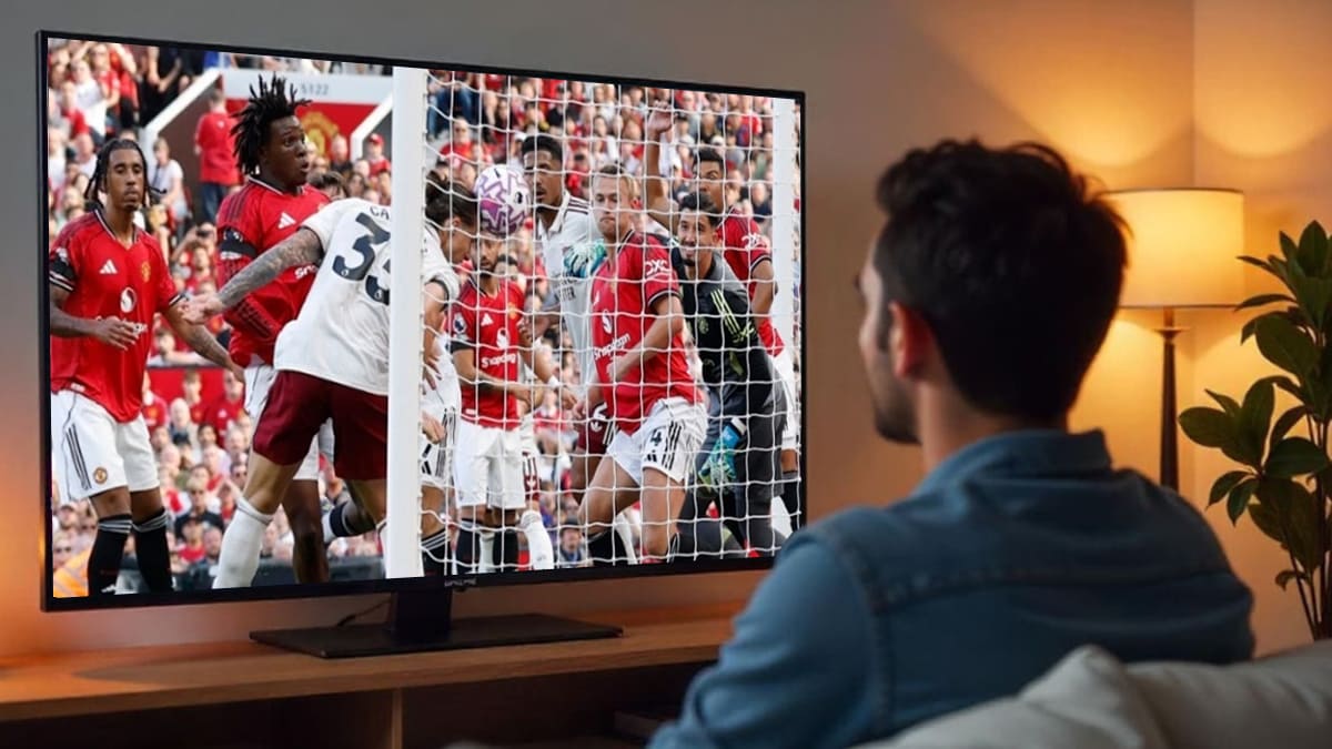 Manchester United keok di kandang sendiri.