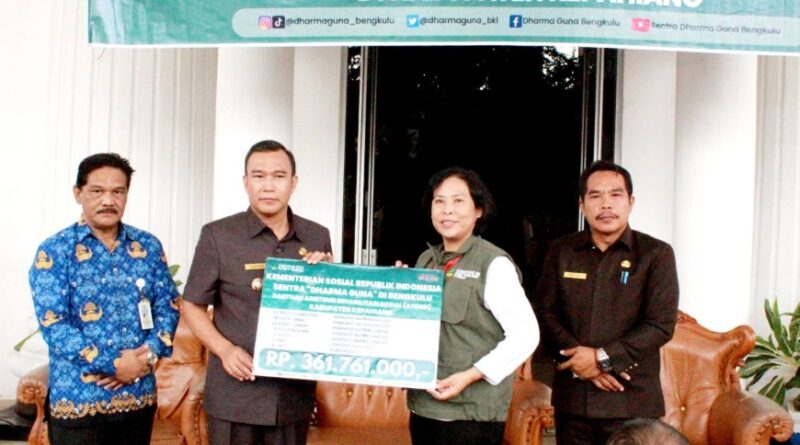 Kepahiang Dapat Bantuan Atensi Kemensos Rp361 Juta