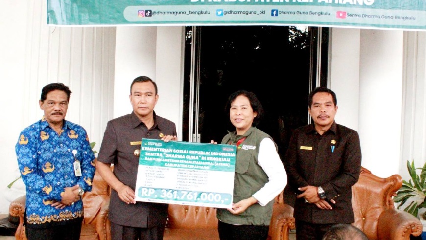 Kepahiang Dapat Bantuan Atensi Kemensos Rp361 Juta