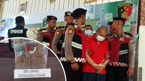 Direktur dan 2 pejabat PDAM Bengkulu ditahan Polda dalam Kasus Gratifikasi