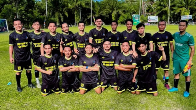 Tanjung Bungau Cup II berlangsuakan digelar pada 2–24 Desember 2025 di Lapangan Sepak Bola Desa Selali dan diikuti 32 tim. Foto istimewa