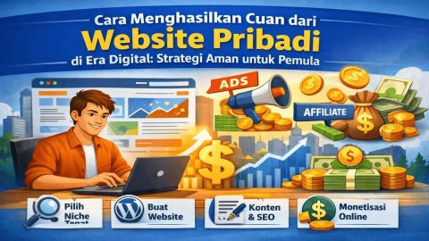 Cara menghasilkan cuan dari website atau blog pribadi - Ngenelo.net