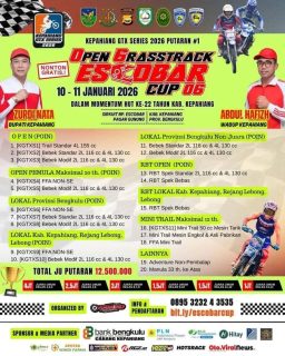 Open Grasstrack Escobar Cup 06 Digelar Januari 2026