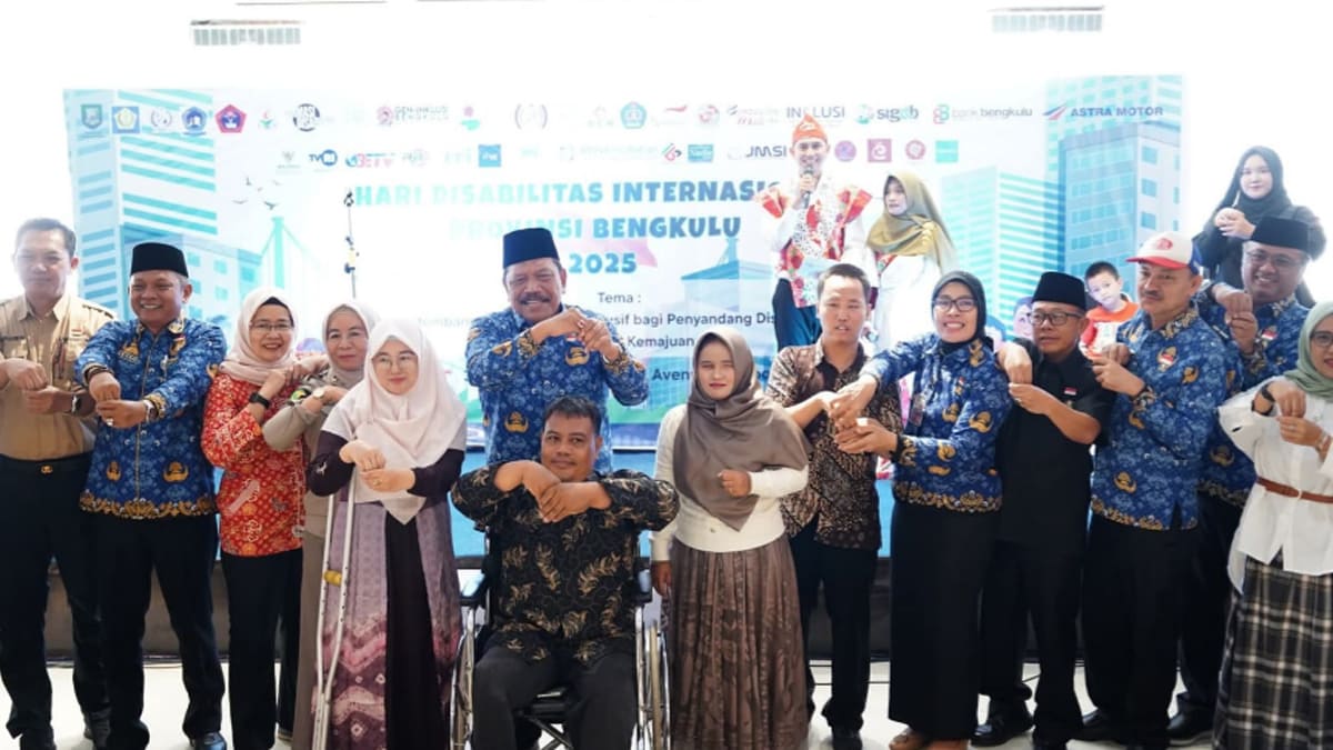 Peringatan Hari Disabilitas Internasional di Bengkulu Soroti Layanan Inklusif.