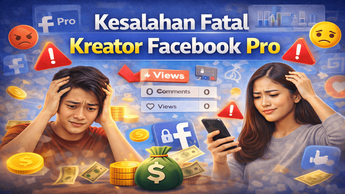 Kesalahan Fatal Kreator FB Pro - Ngenelo.net