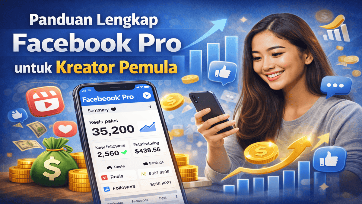 Panduan FB pro creator pemula - Ngenelo.net