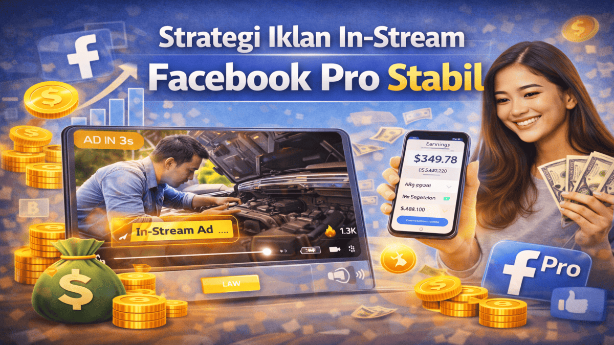Strategi Iklan Instrem Stabil FB Pro - Ngenelo.net