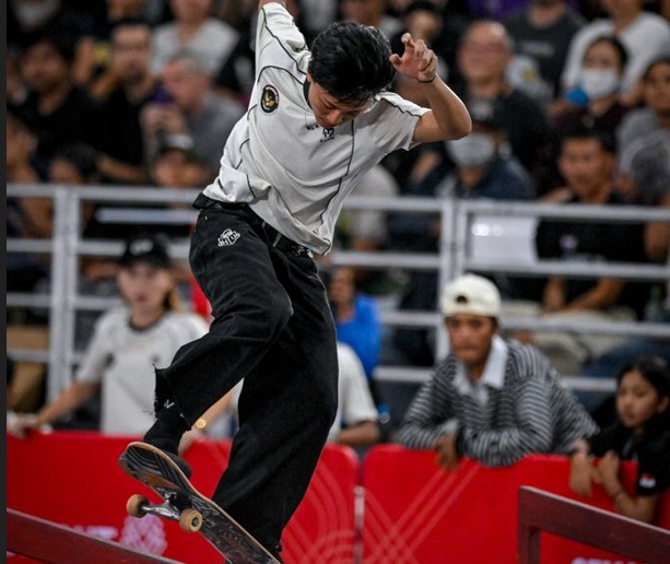 Basral Skateboarder Indonesia Viral, Simbol Pemersatu Asia Tenggara di Sea Games 2025
