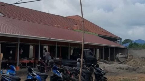 Pemkot Bengkulu Minta Pembangunan Kios di Eks Pasar Mambo Dihentikan Sementara