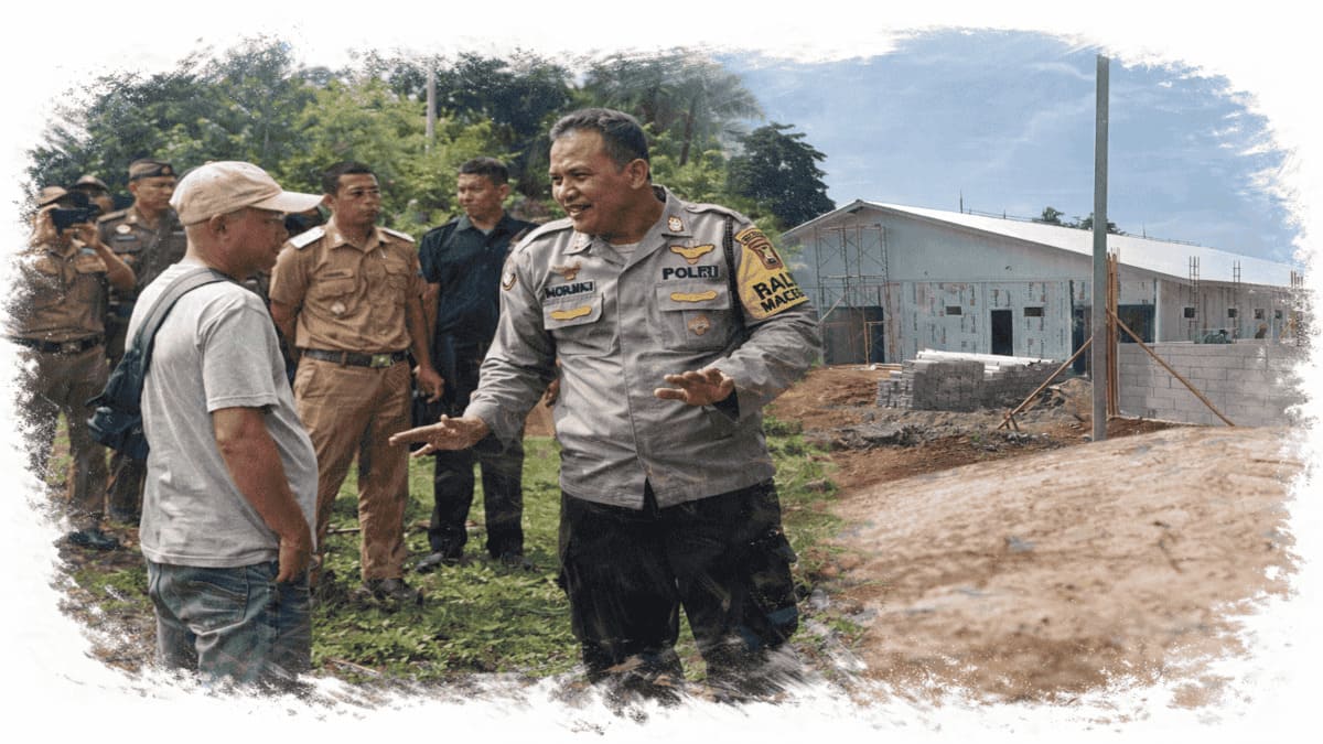 Pembangunan Gedung SPPG di Bengkulu Utara tertunda karena lahan diklaim milik warga. Sementara di daerah lain pembangunan gedung SPPG serupa sudah hampir rampung. Foto Ist - Ngenelo.net
