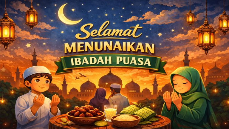 Pesan Harian UJH - Selamat Menunaikan Ibadah Puasa Ramadhan 1447 H