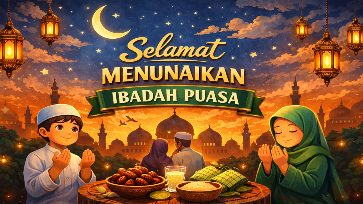 Pesan Harian UJH - Selamat Menunaikan Ibadah Puasa Ramadhan 1447 H