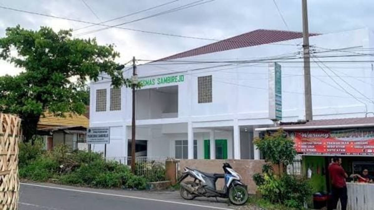 Proyek Puskesmas Sambirejo Rp3,59. Foto - Ngenelo.net