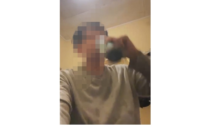 Video anggota Polres Kepahiang tenggak racun tersebar