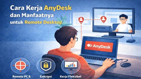 Cara Kerja AnyDesk dan Manfaatnya. Foto Ilustrasi - Ngenelo.net