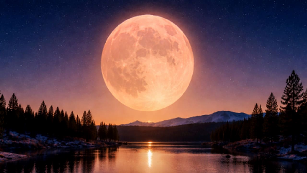 Fenomena Langit Pink Moon bisa diamati sejak malam 1 April hingga malam 2 April waktu setempat.