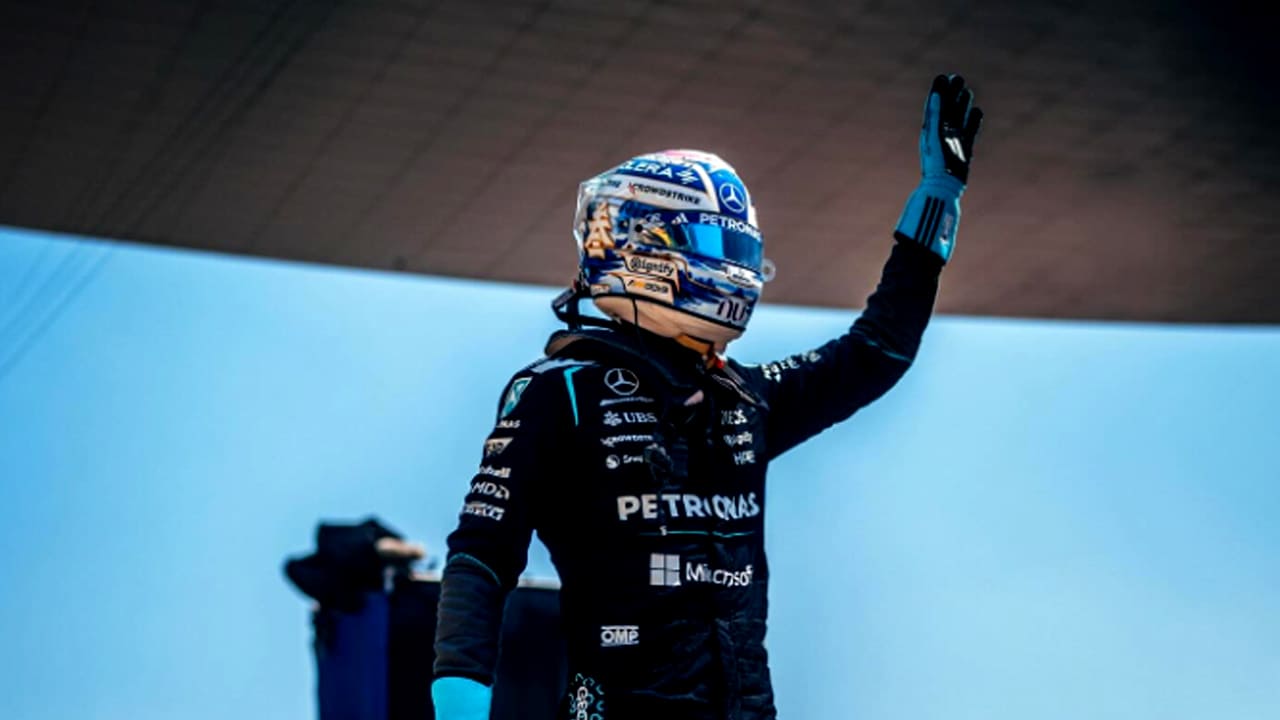 George Russell menang sprint GP China 2026