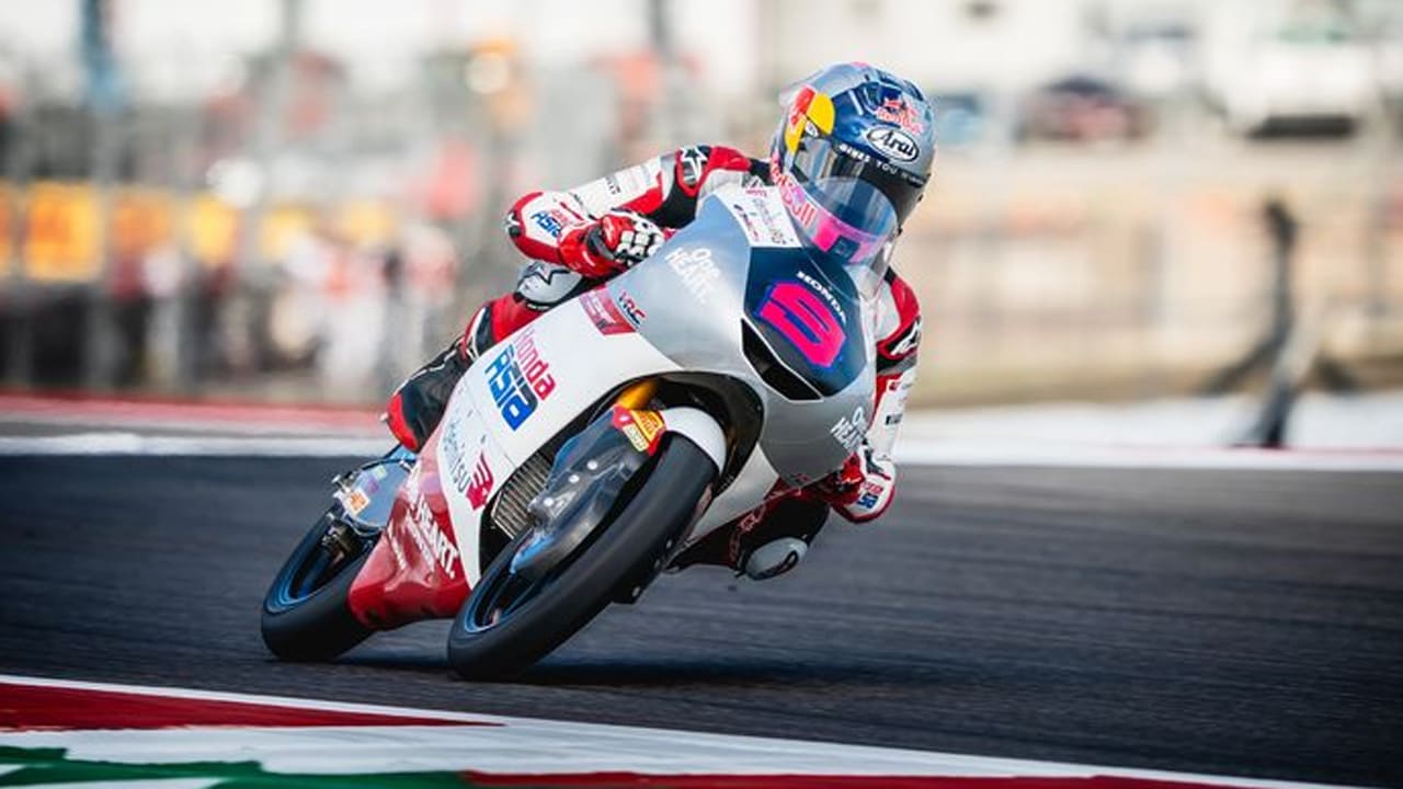 Hasil Moto3 Amerika 2026 - Guido Pini Juara di COTA sementara Veda Ega Pratama DNF Usai Crash di awal balapan