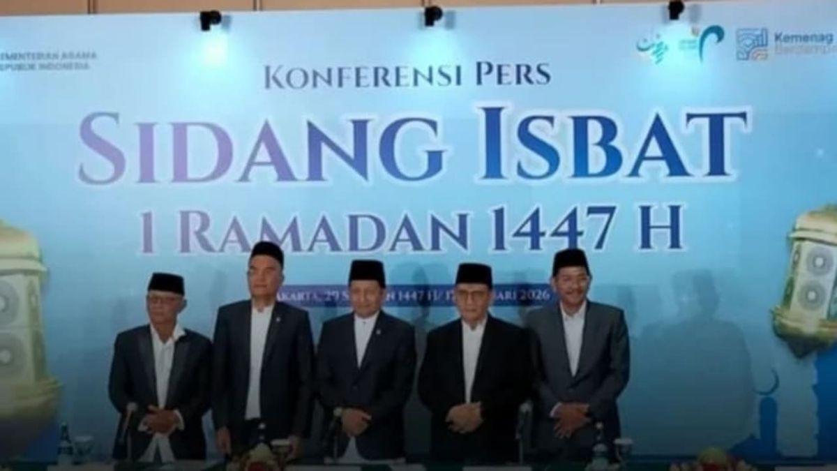 Hasil sidang Isbat 2026 menetapkan Lebaran Idul Fitri 1447 H Sabtu 21 Maret 2026